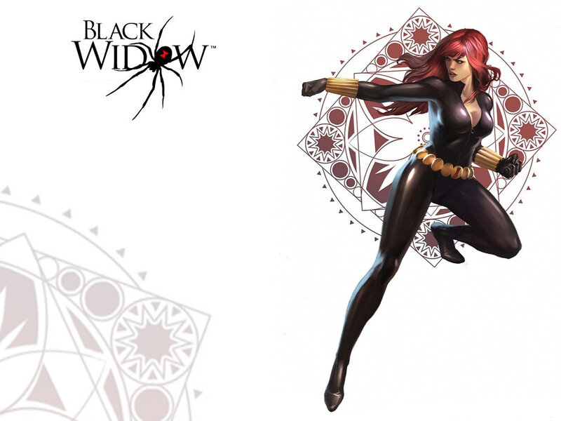 Black Widow Character — Dynamic