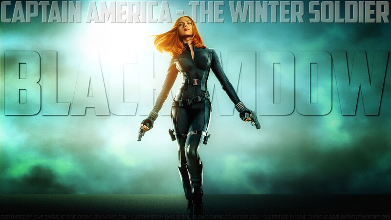 Black Widow Character — Green