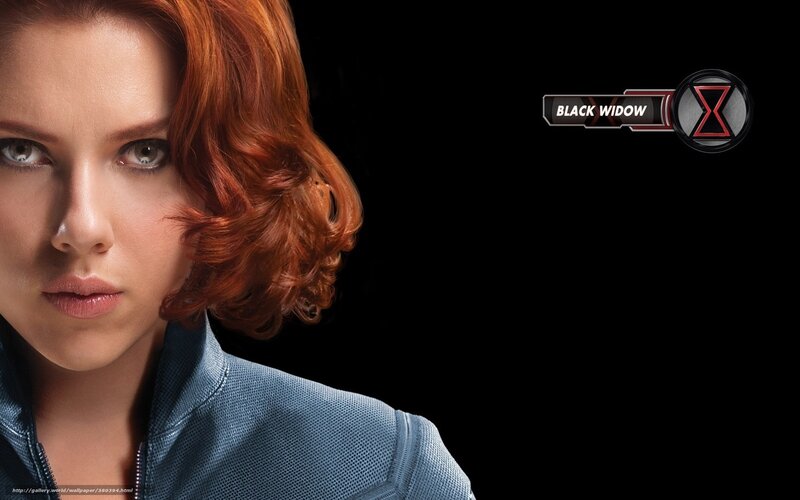 Black Widow character portrait