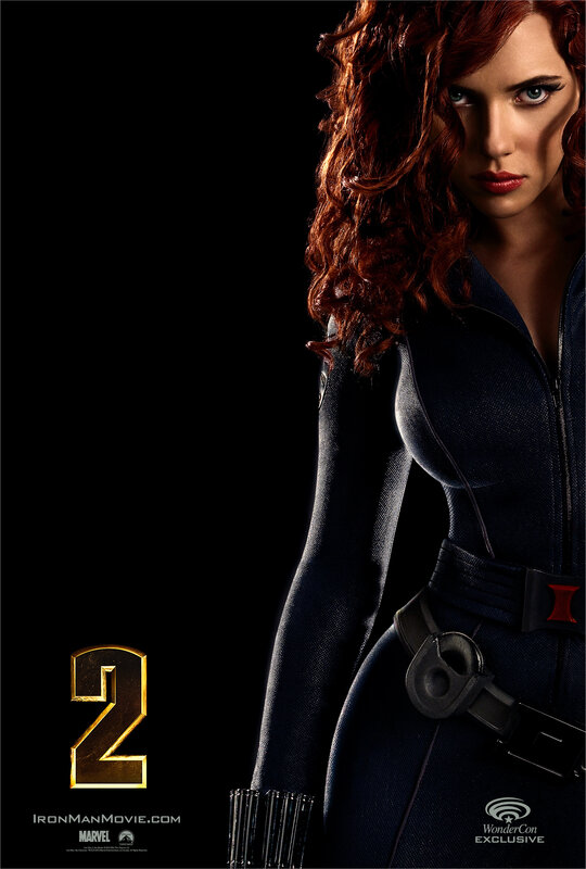 Black Widow character poster