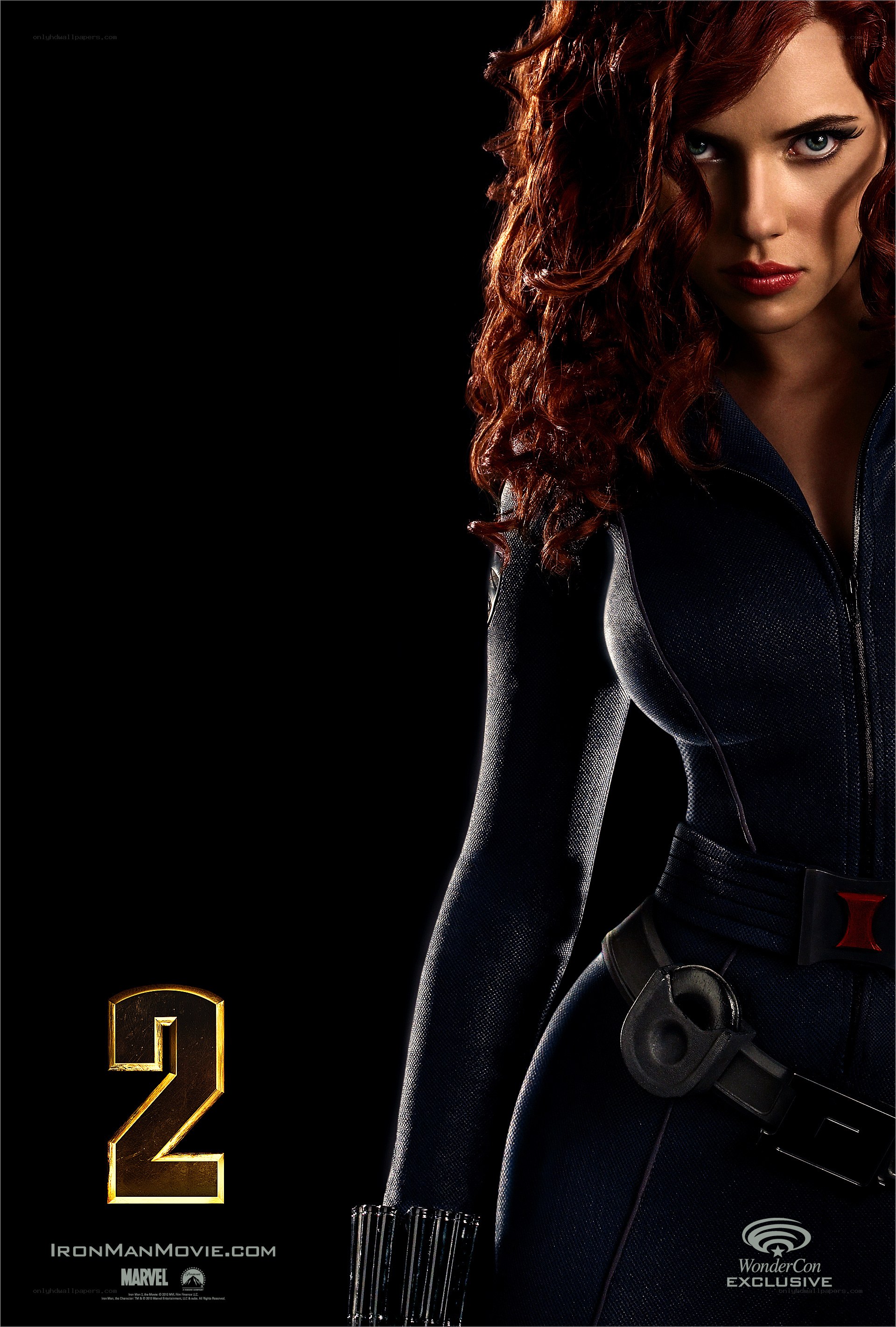 Black Widow character poster