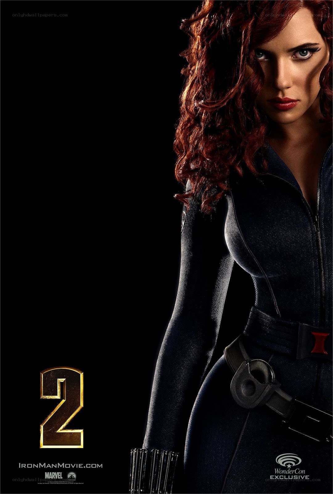 Black Widow character poster
