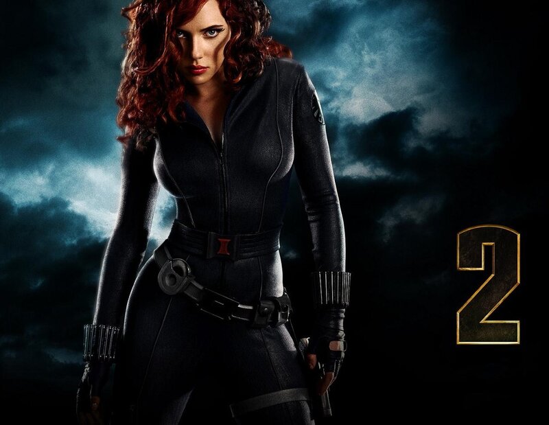 Black Widow character poster