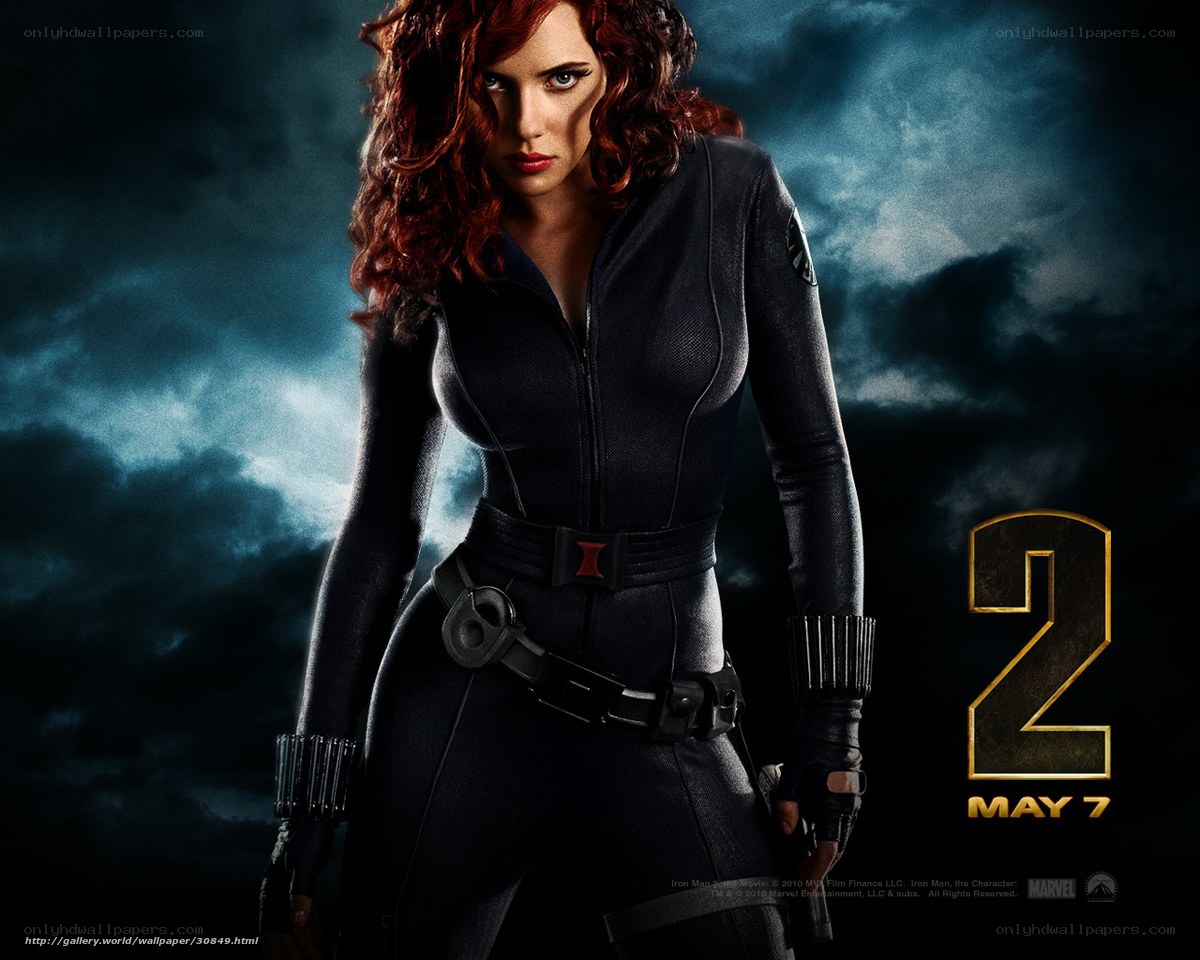 Black Widow character poster