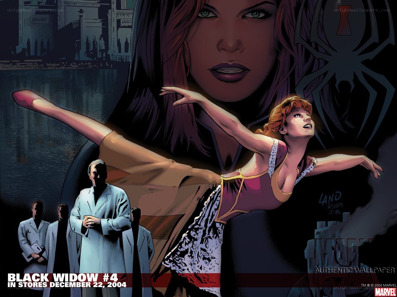 Black Widow comic cover art