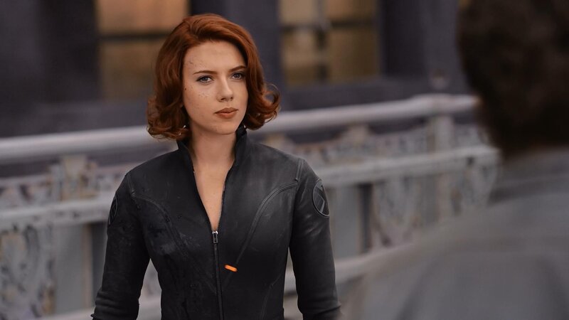 Black Widow in action
