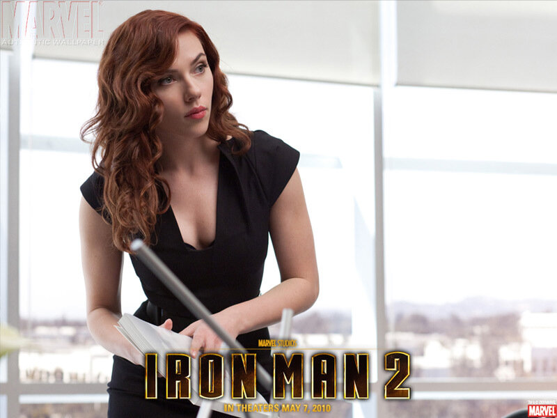 Black Widow in Iron Man 2