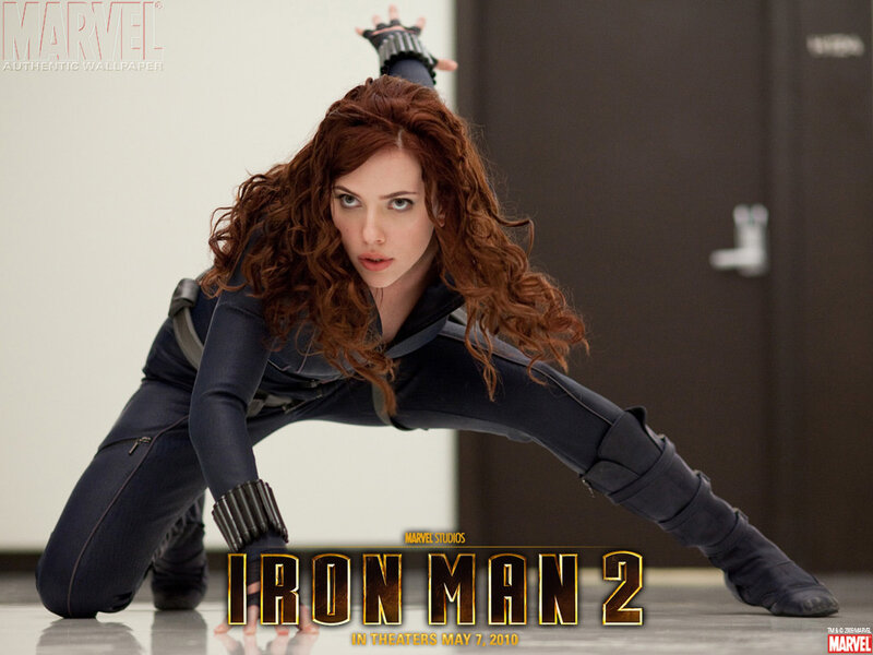 Black Widow in Iron Man 2