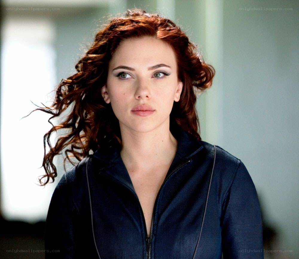 Black Widow in tactical jacket