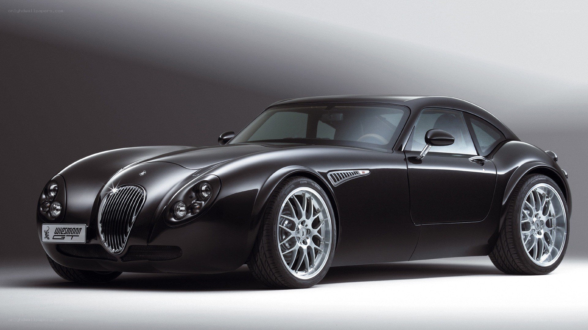 Black Wiesmann GT car