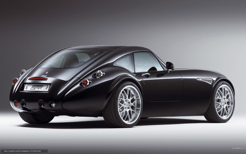 Black Wiesmann GT sports car