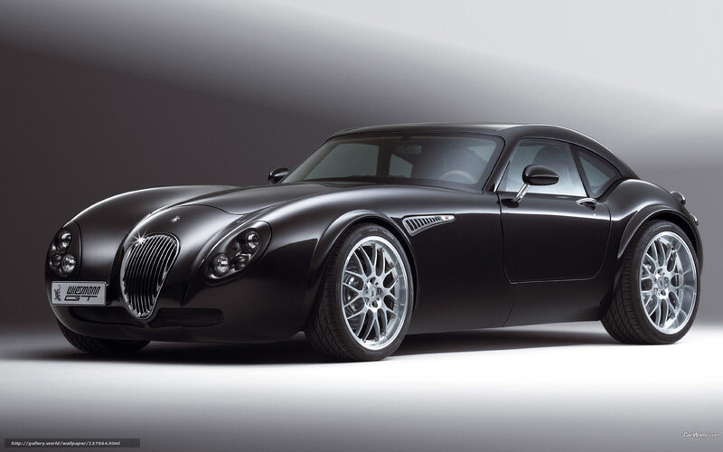 Black Wiesmann GT sports car