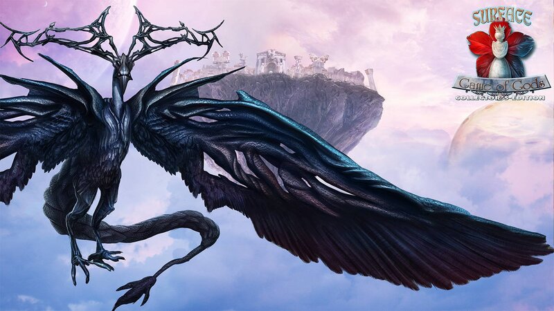 Black Winged Creature — Blue