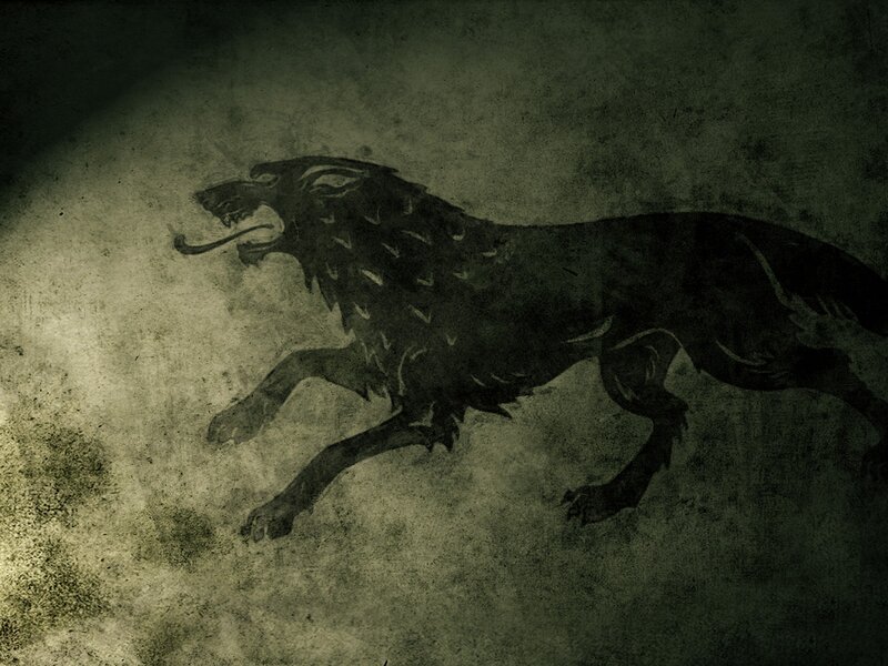 Black Wolf Silhouette