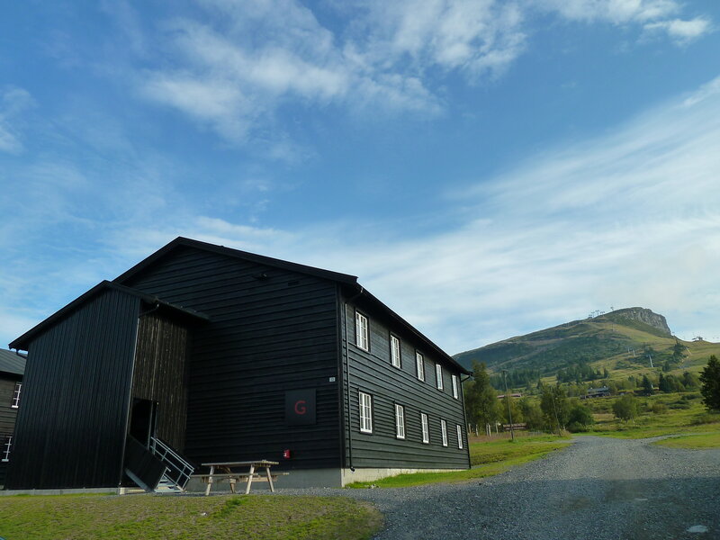 Black Wooden Building