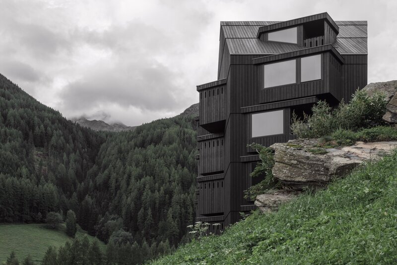 Black Wooden House