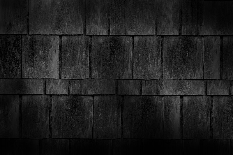 black wooden shingles texture