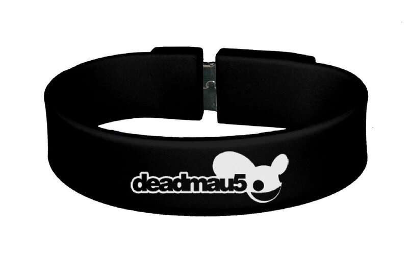 Black Wristband with Logo