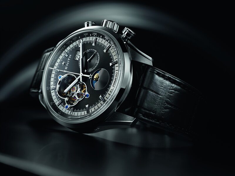 Black Wristwatch — Dramatic, Photograph, Strap, Dial, Case