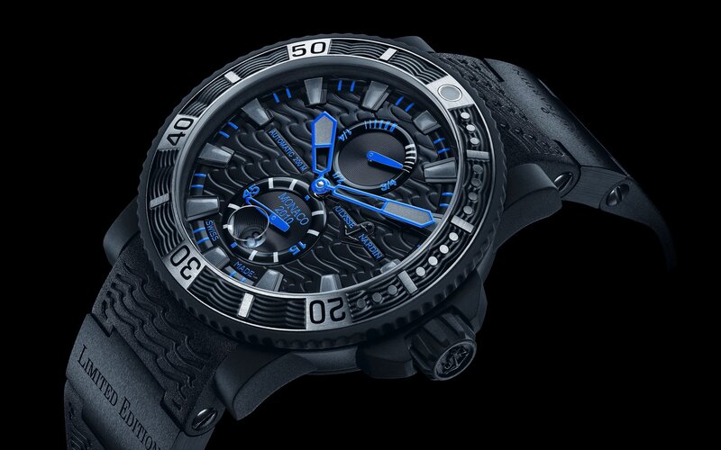Black Wristwatch — Dramatic