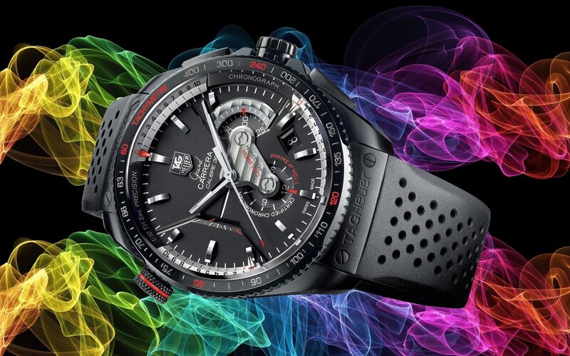 Black Wristwatch