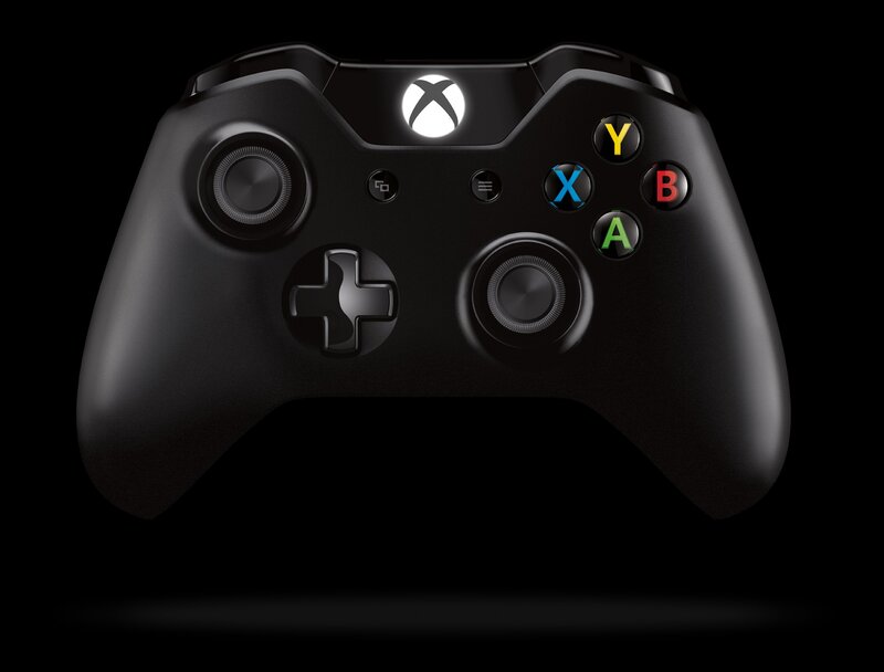 Black Xbox Controller — Dramatic