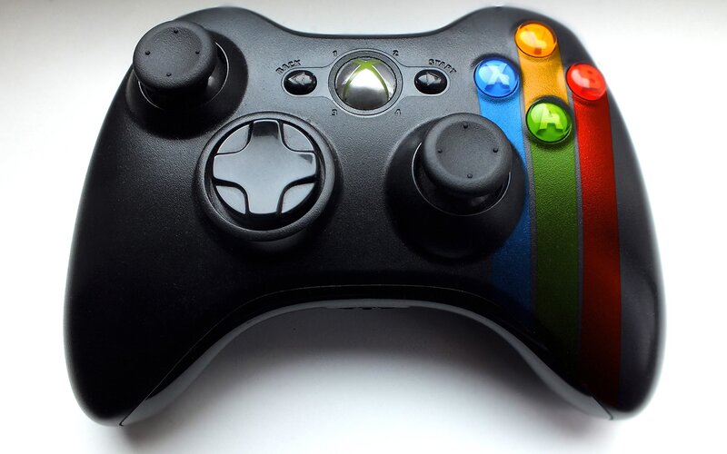 Black Xbox Controller — Neutral, Photograph