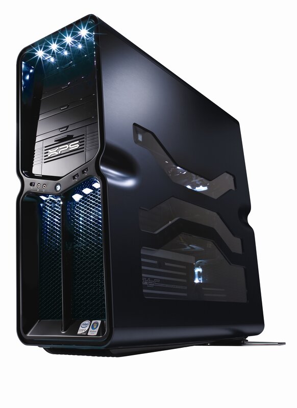 black xps desktop computer