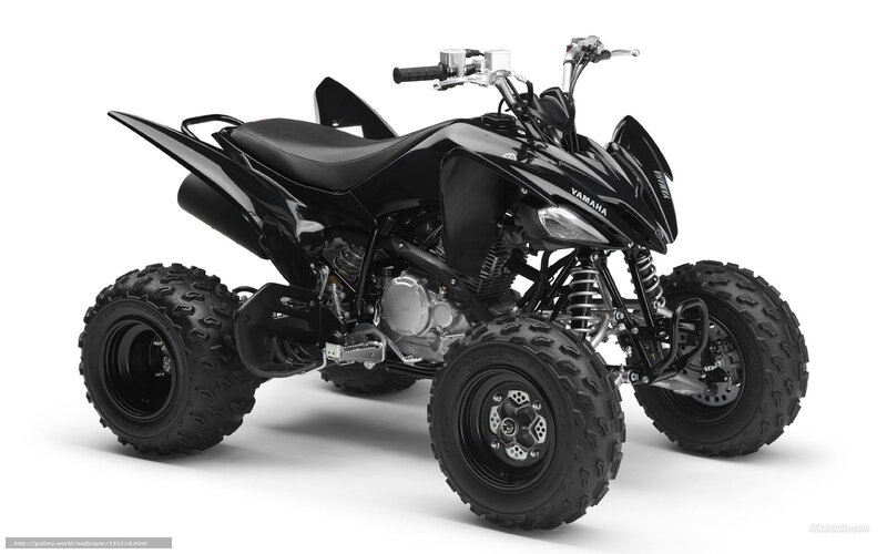 Black Yamaha Atv