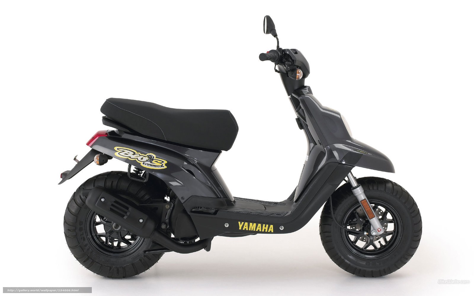 Black Yamaha BWS scooter