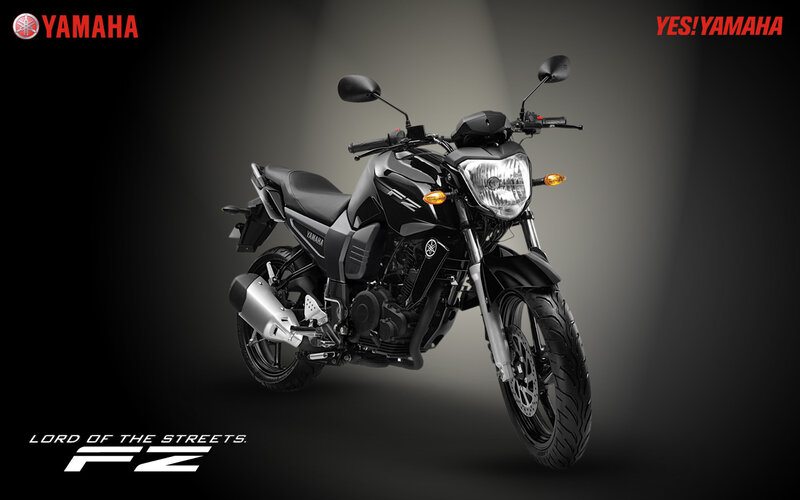 Black Yamaha Fz Motorcycle