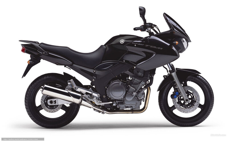 Black Yamaha Motorcycle — Neutral
