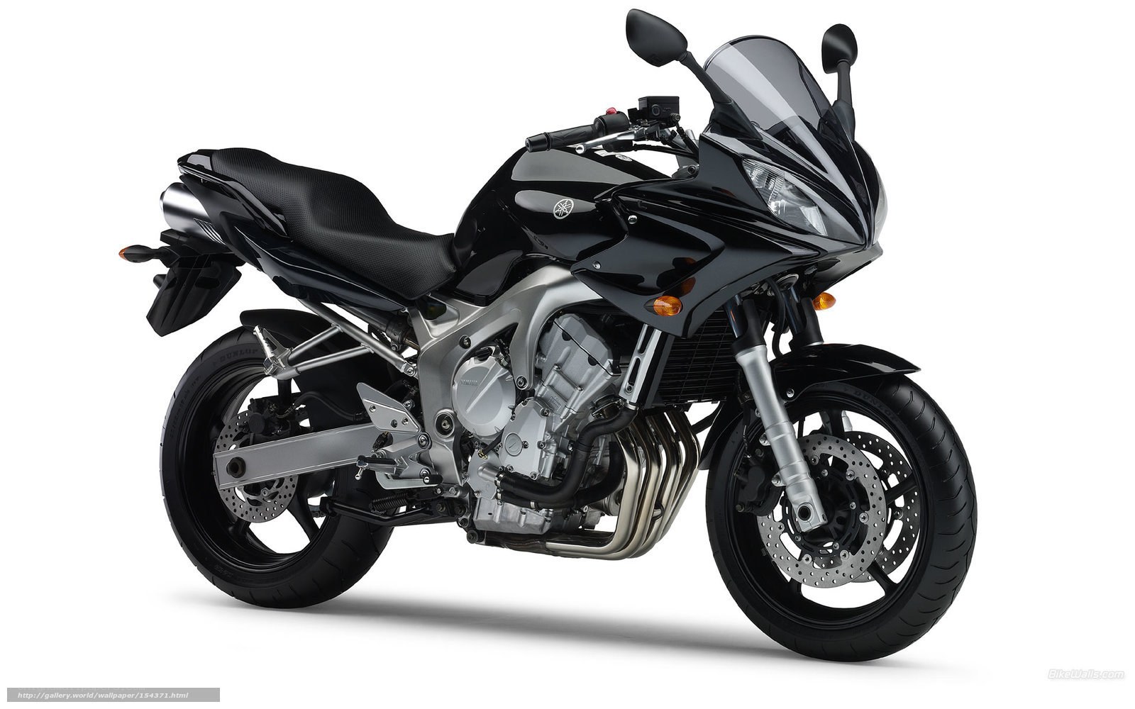 black yamaha sport motorcycle