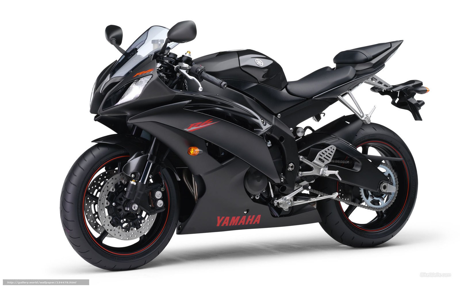 black yamaha sport motorcycle