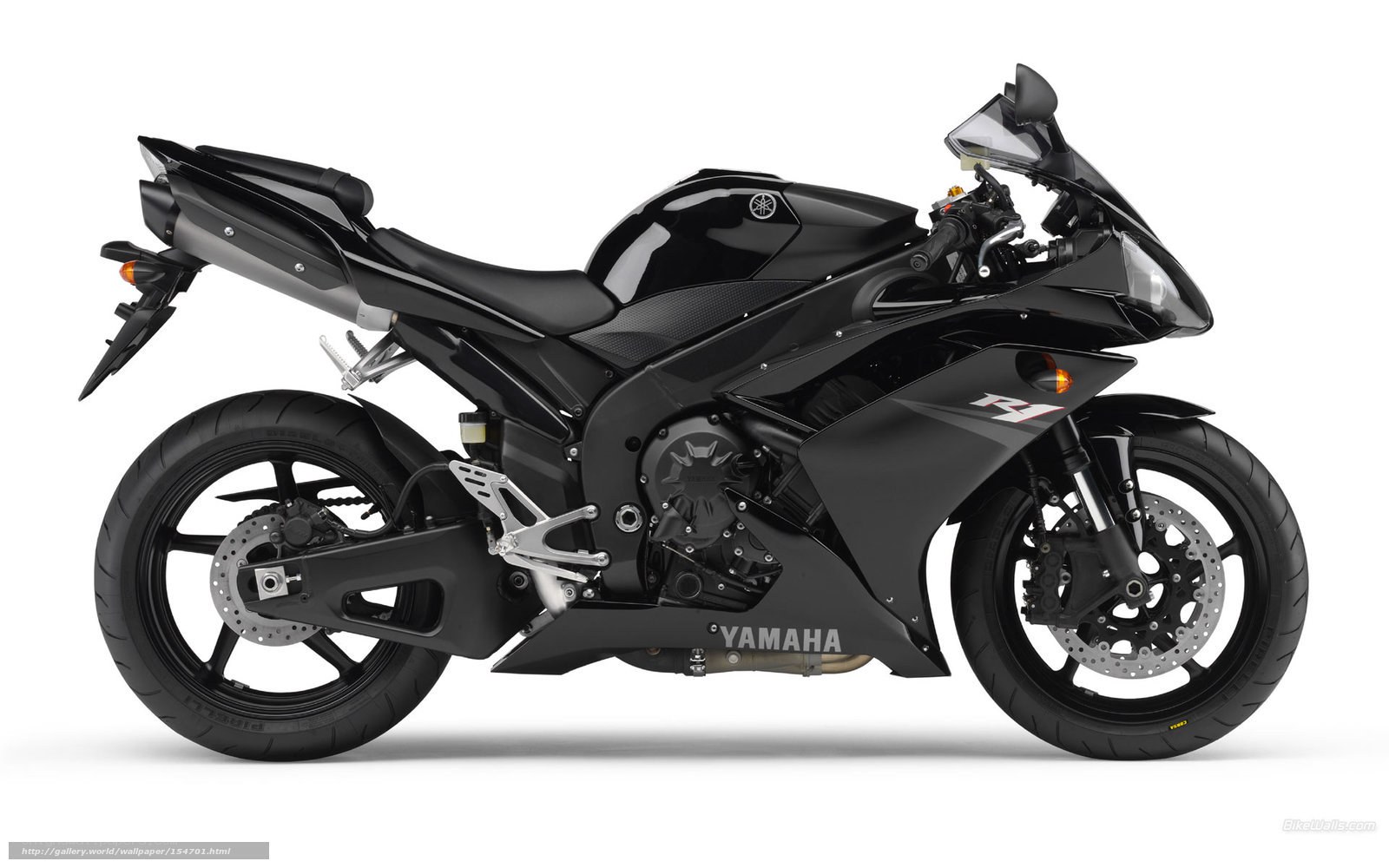 black yamaha sport motorcycle