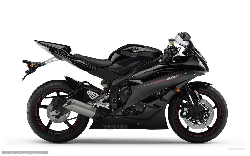 black yamaha sport motorcycle