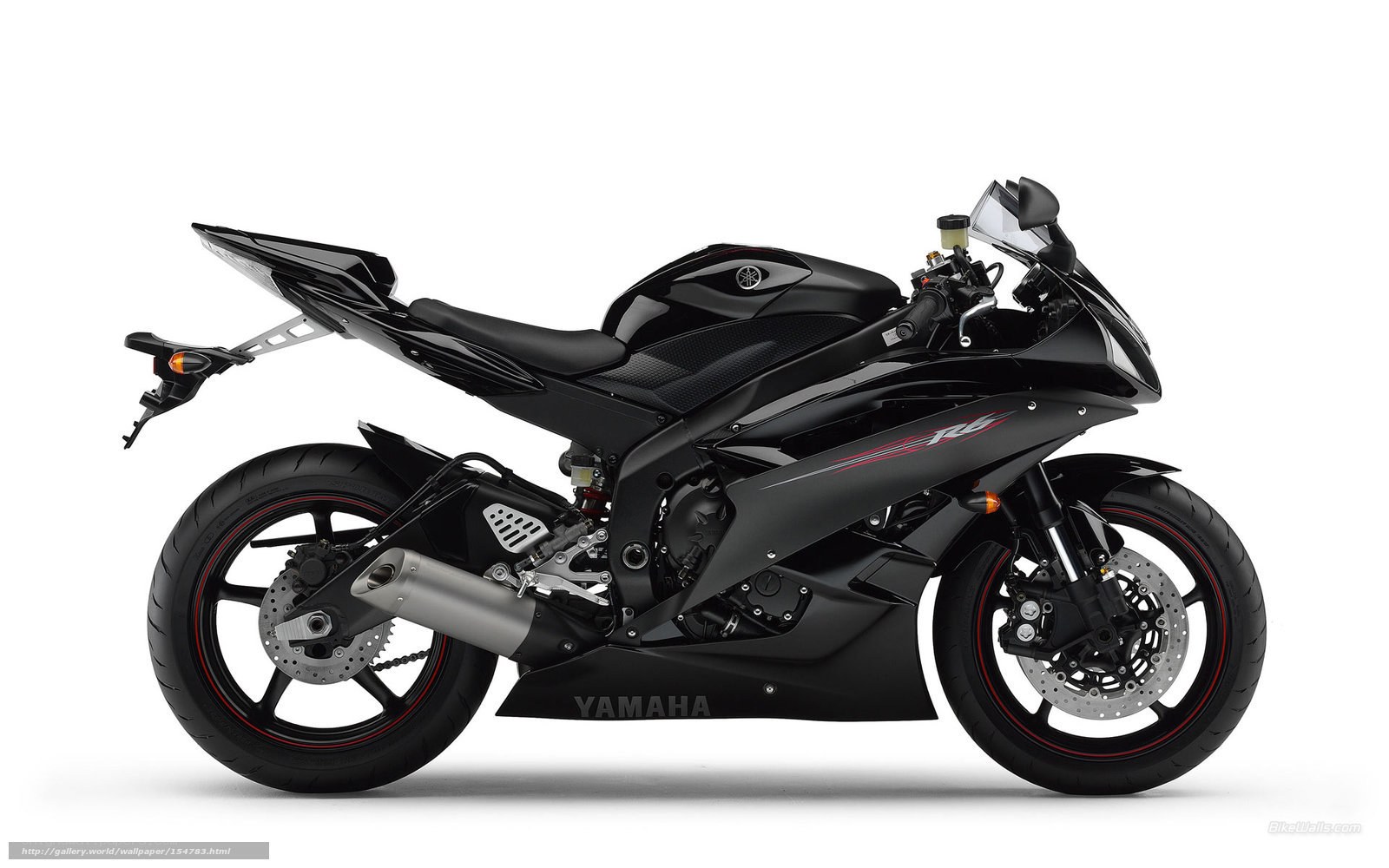 black yamaha sport motorcycle