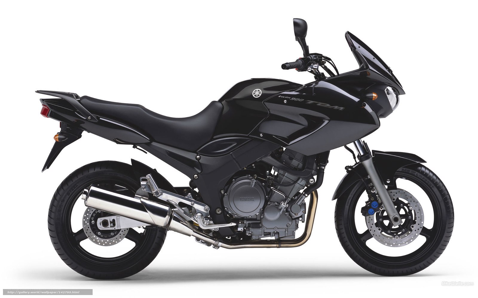 black yamaha tw200 motorcycle
