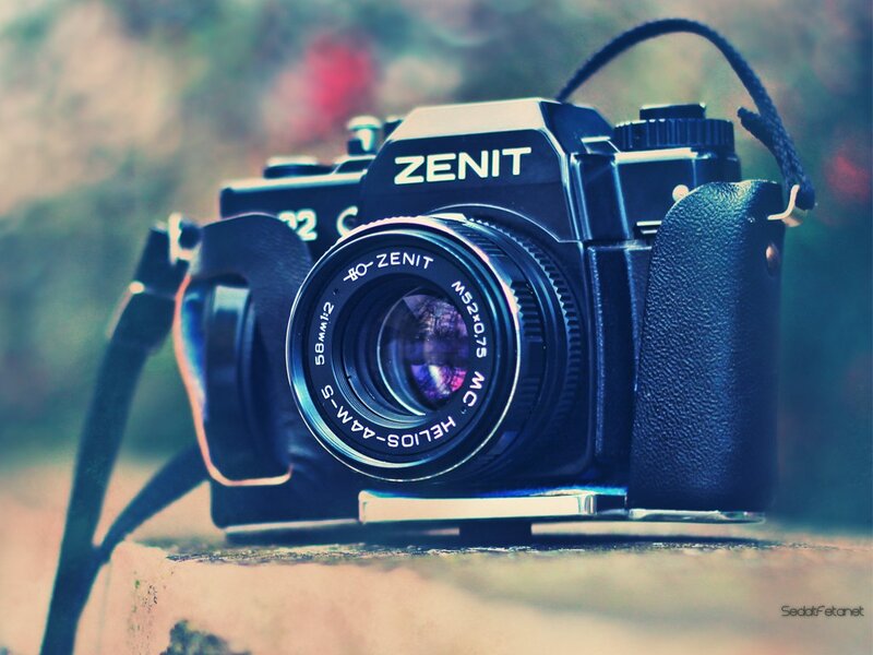 Black Zenit Camera — Blue, Calm