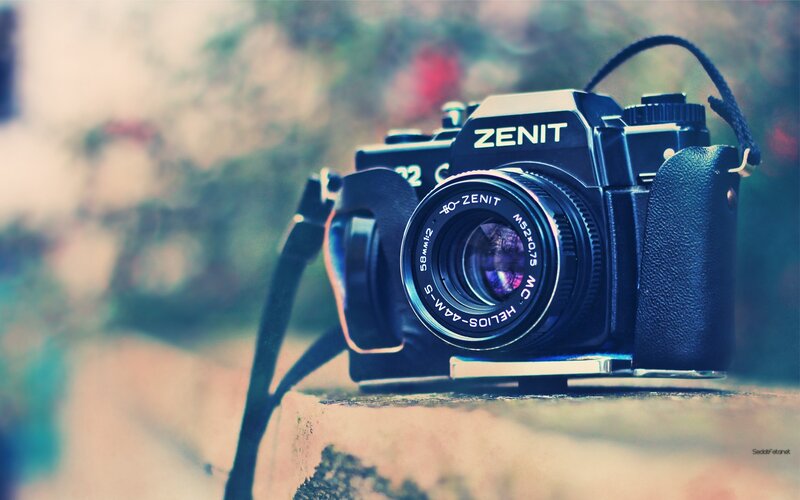 Black Zenit Camera — Brown
