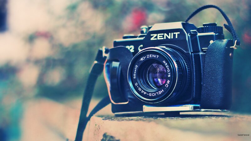 Black Zenit Camera — Strap