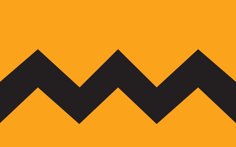 Black Zigzag Pattern