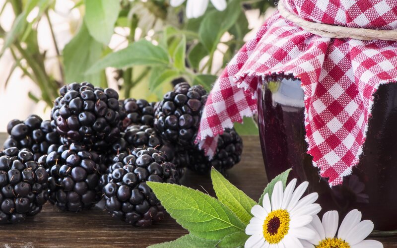 Blackberries and Jam