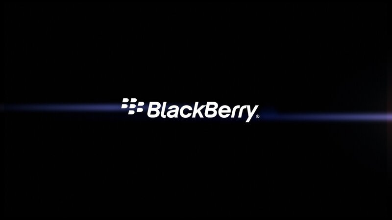 BlackBerry Logo — Black