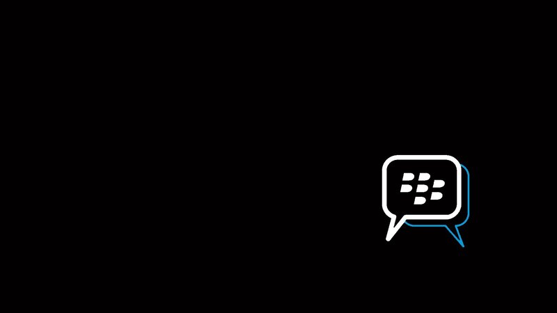 BlackBerry Logo in Speech Bubble