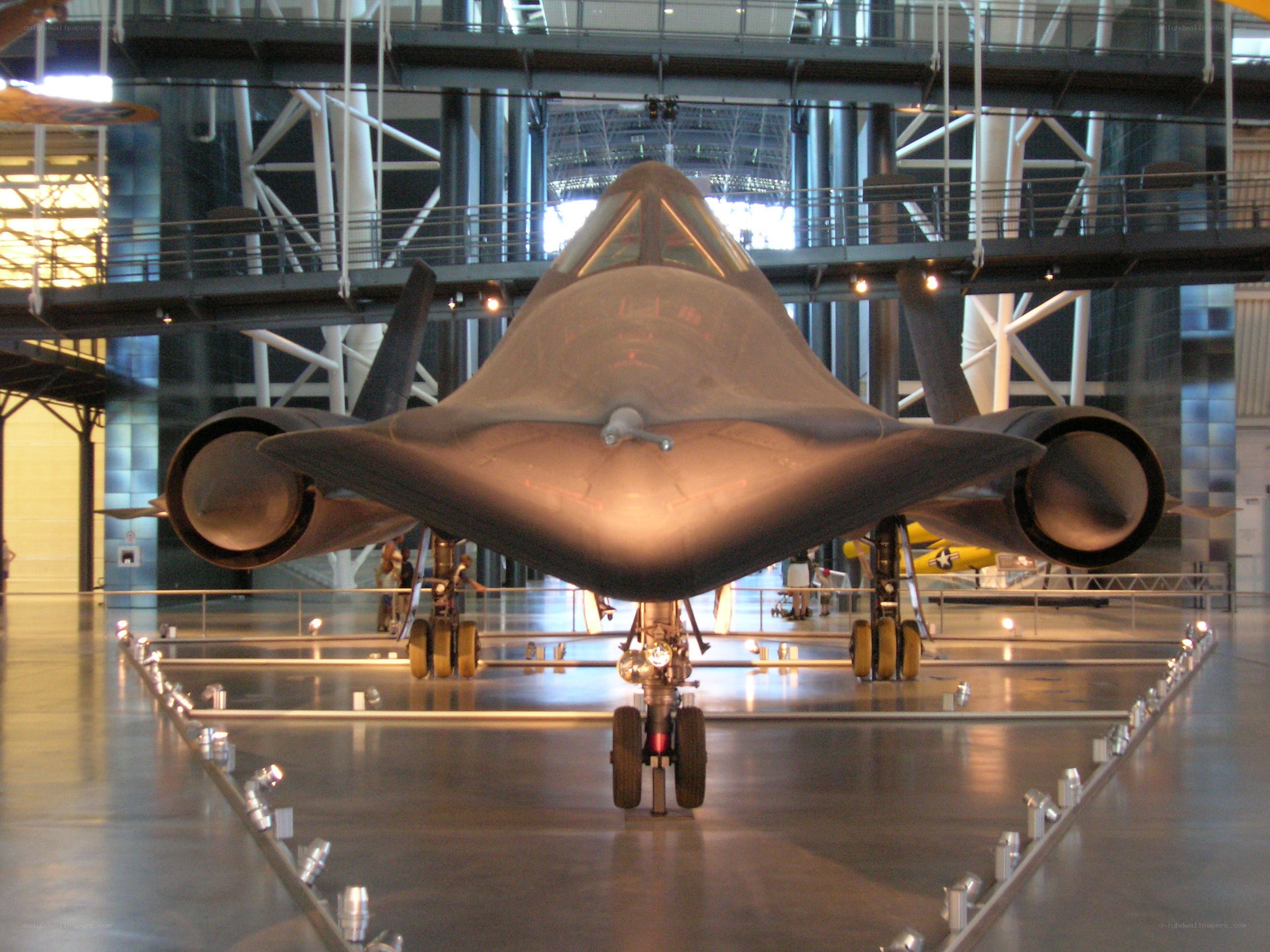 Blackbird aircraft on display
