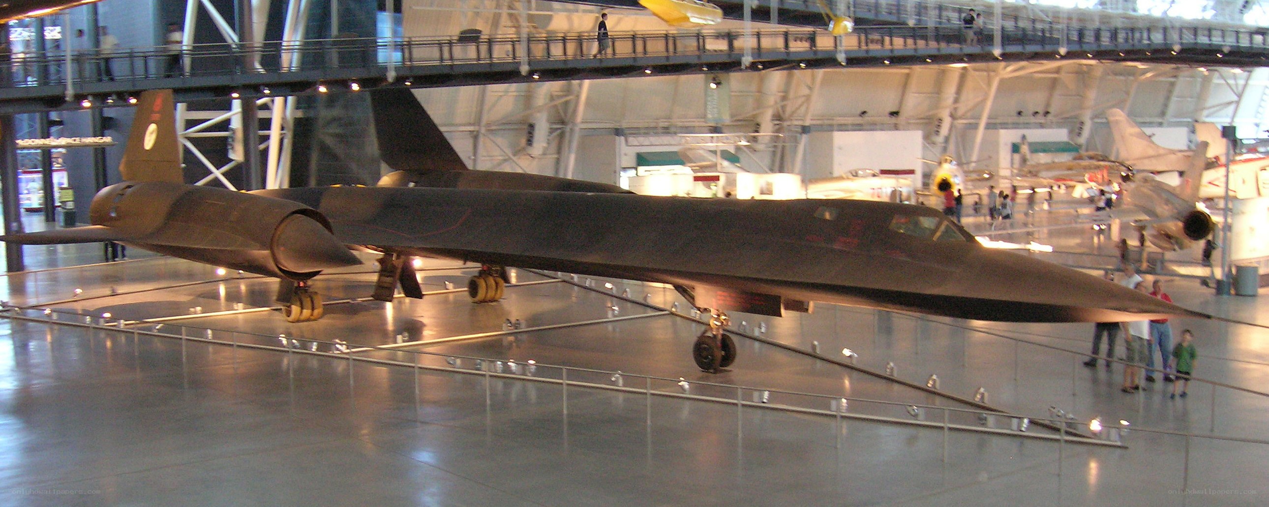 Blackbird aircraft on display