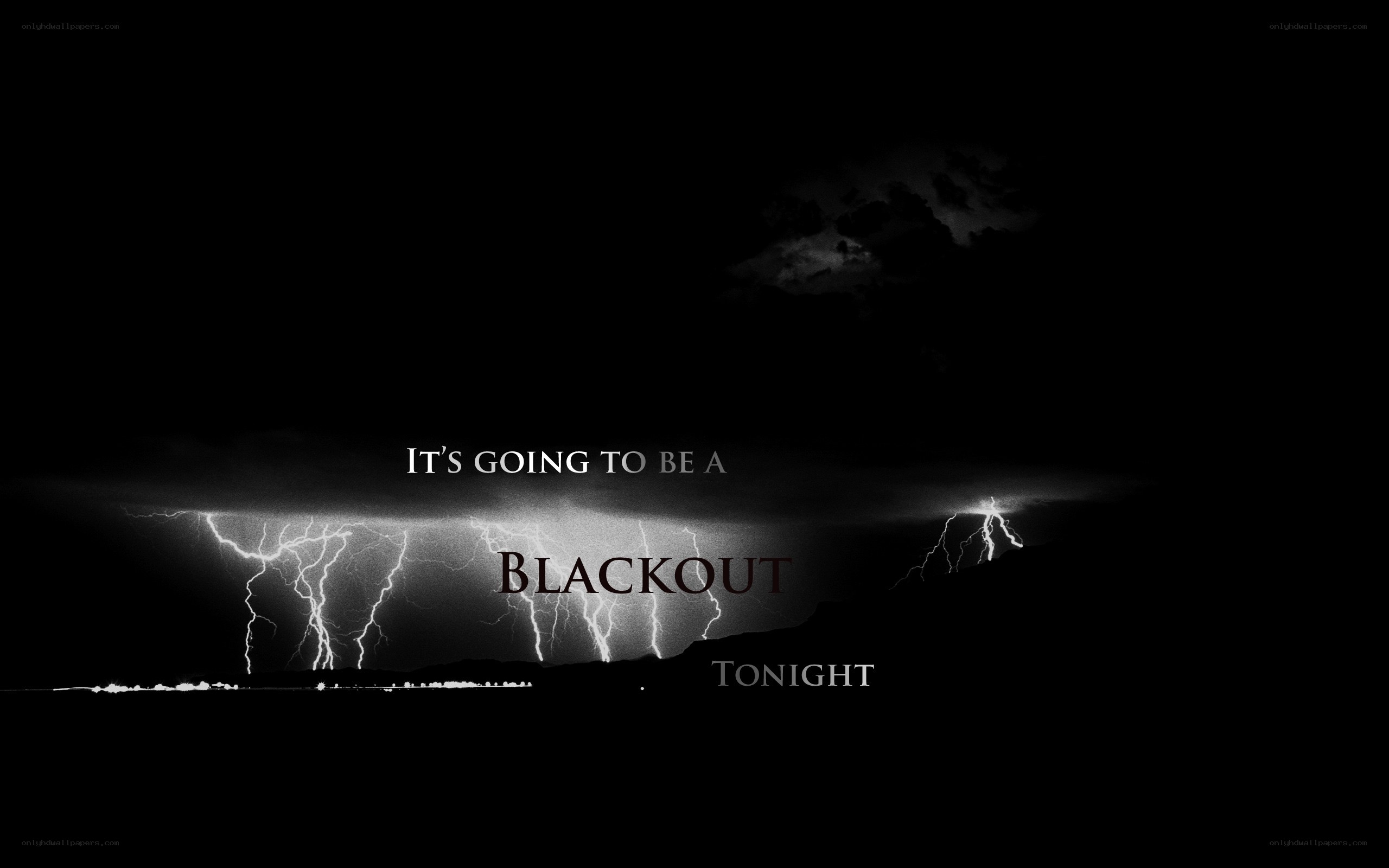 Blackout Tonight