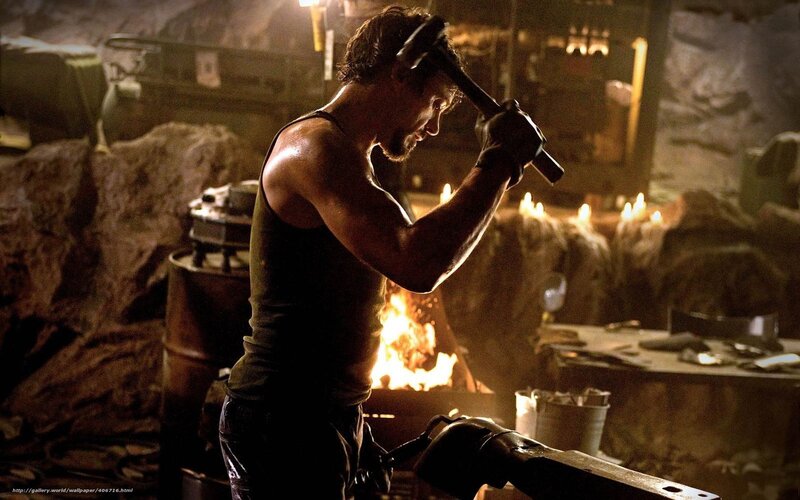 blacksmith forging metal