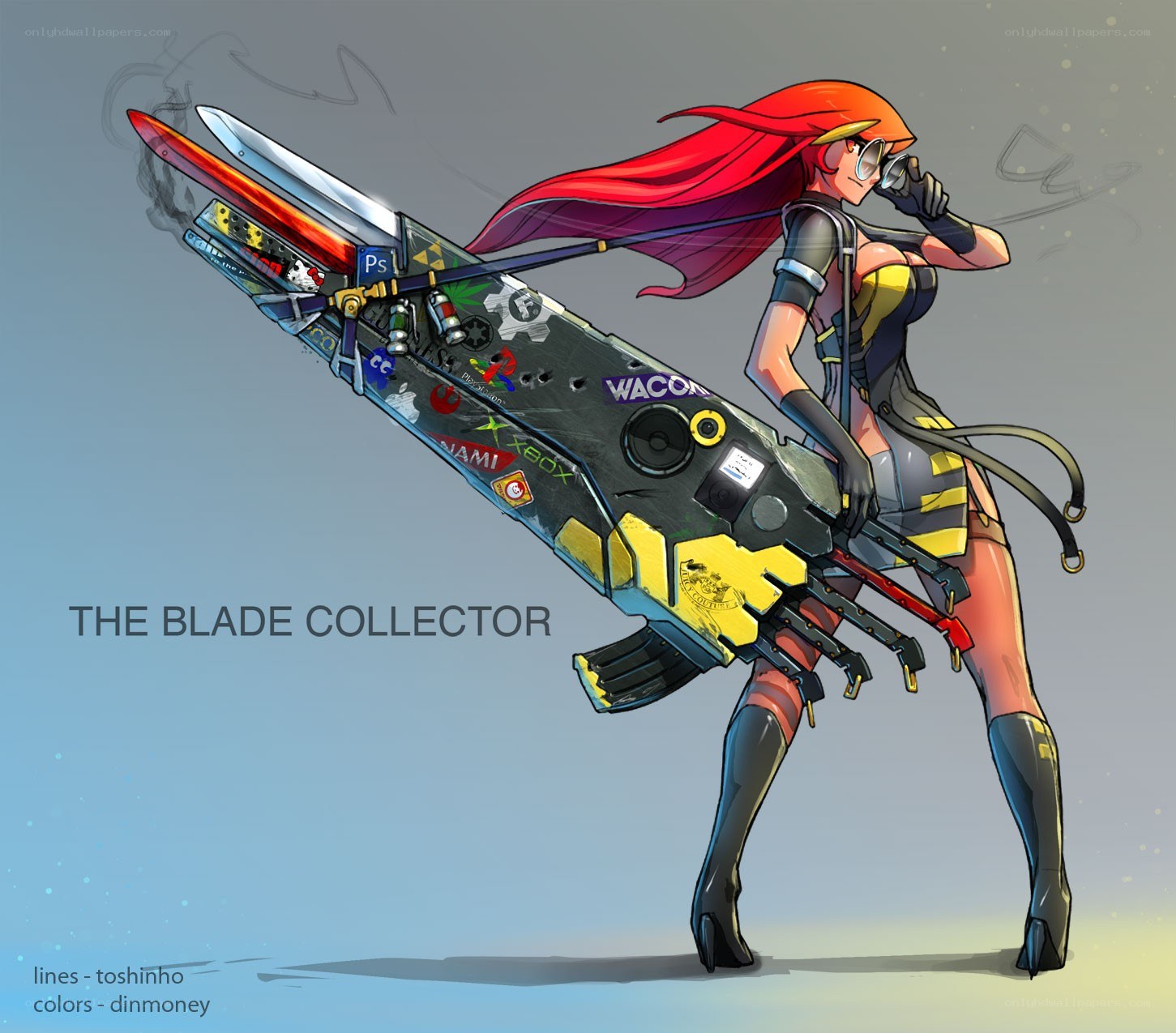 Blade Collector character art